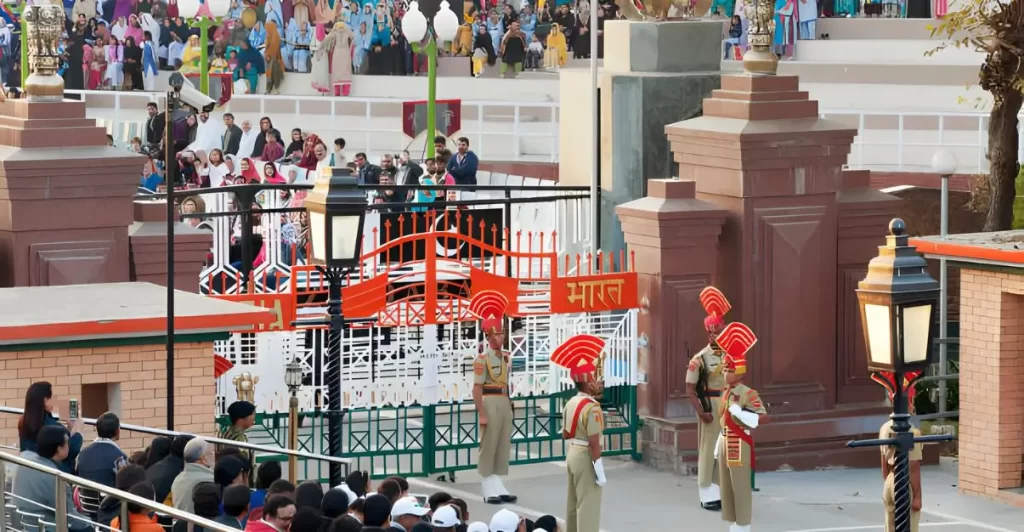 The India-Pakistan Wagah Border Closing Ceremony