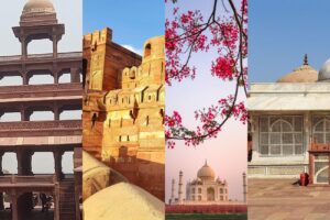 Iconic monuments of Agra