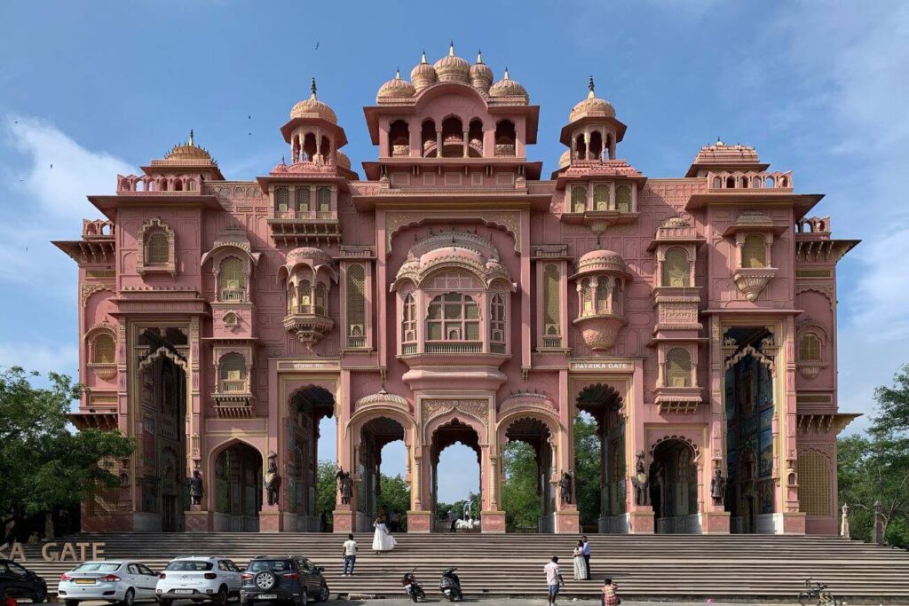 Iconic Monuments of Jaipur, according to locals and experts 3 Patrika Gate Jawahar Circle Jaipur